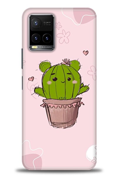 Rulet Aksesuar Vivo Y21S Compatible Hd Printed Silicone Case + Ceramic Screen...