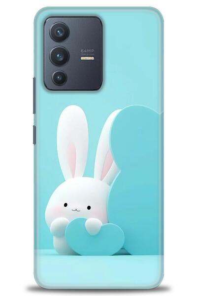 Rulet Aksesuar Vivo V23 5g Compatible Hd Printed Silicone Case + Ceramic Scre...