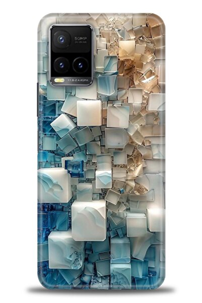 kılıfevreni جراب Vivo Y21 جراب مطبوع عالي الدقة + واقي شاشة بتغطية كاملة من ا...