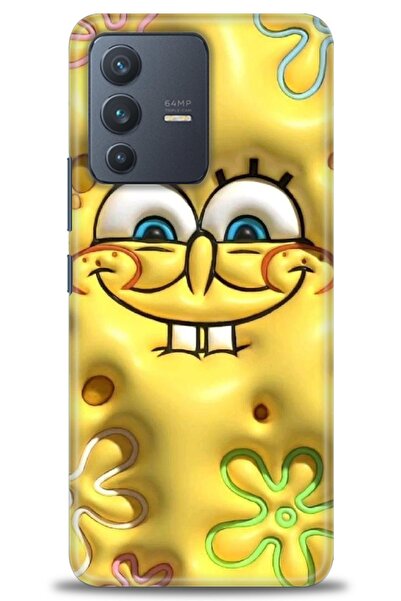 Rulet Aksesuar Vivo V23 5g Compatible Hd Printed Silicone Case + Ceramic Scre...