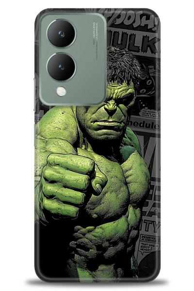 Rulet Aksesuar جراب سيليكون متوافق مع هاتف Vivo Y17S HD مطبوع + واقي شاشة سير...