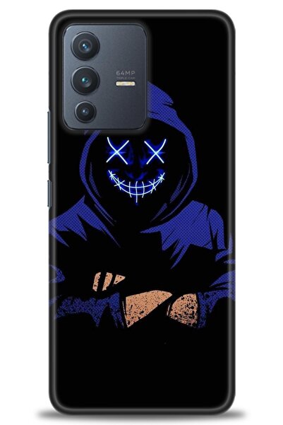 Rulet Aksesuar حافظة سيليكون متوافقة مع هاتف Vivo V23 5G HD مطبوع + واقي شاشة...