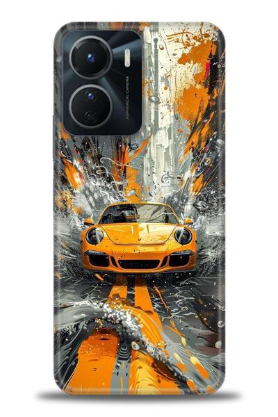 Rulet Aksesuar Vivo Y16 Compatible Hd Printed Silicone Case + Ceramic Screen ...