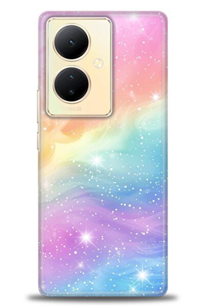 Rulet Aksesuar Vivo V29 Lite 5g Compatible Hd Printed Silicone Case + Ceramic...