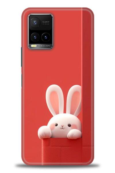 Rulet Aksesuar جراب سيليكون متوافق مع هاتف Vivo Y32 HD مطبوع + واقي شاشة سيرا...