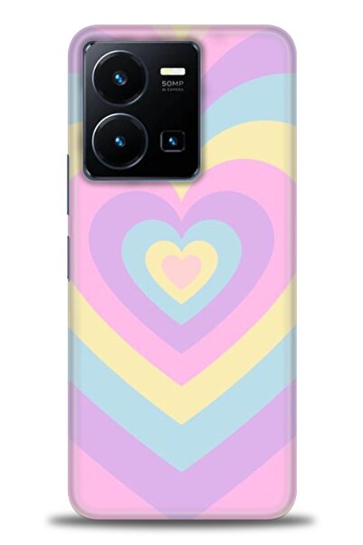 Rulet Aksesuar Vivo Y35 Compatible Hd Printed Silicone Case + Ceramic Screen ...