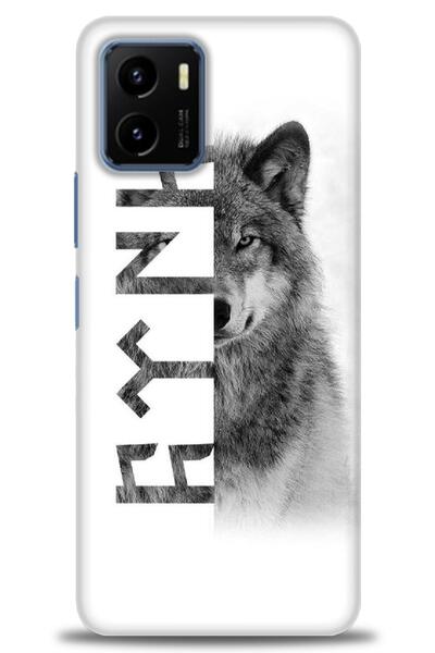 Rulet Aksesuar جراب سيليكون متوافق مع هاتف Vivo Y15S HD مطبوع + واقي شاشة سير...