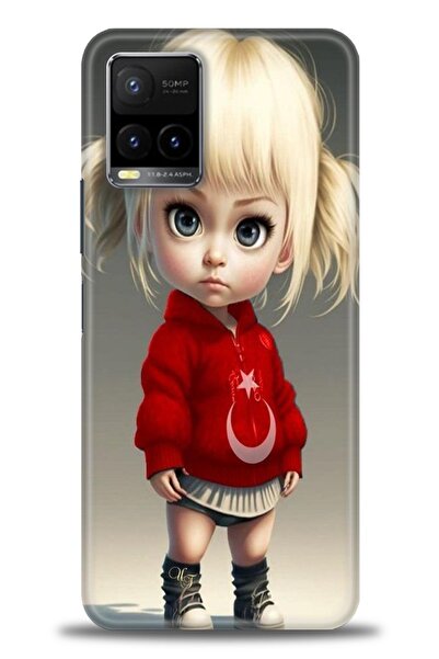 Rulet Aksesuar Vivo Y32 Compatible Hd Printed Silicone Case + Ceramic Screen ...