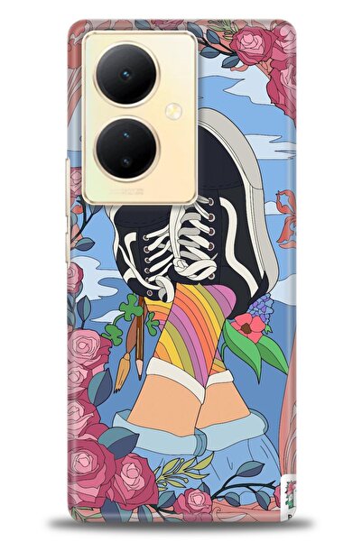 kılıfevreni حافظة A+ Plus متوافقة مع هاتف Vivo V29 Lite 5G + واقي شاشة سيرامي...