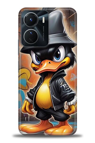 Rulet Aksesuar Vivo Y16 Compatible Hd Printed Silicone Case + Ceramic Screen ...