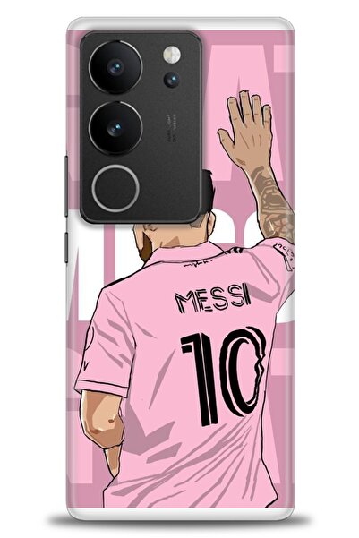 Rulet Aksesuar Vivo V29 5g Compatible Hd Printed Silicone Case + Ceramic Scre...