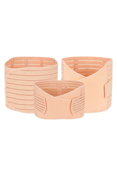 BabyToy Centura Abdominala Postnatala Premium, 3 piese, pentru slabit si revenire usoara dupa sarcin