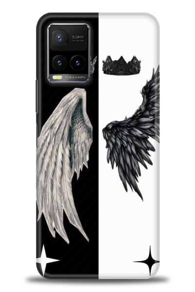 Rulet Aksesuar Vivo Y33S Compatible Hd Printed Silicone Case + Ceramic Screen...