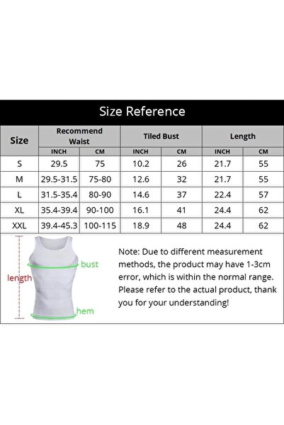 Generic Men’s Slimming Body Shaper Compression Shirt - Abdomen Slimming Vest, Tummy Control Waist Shaper,
