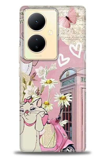 kılıfevreni غطاء حماية متوافق مع هاتف Vivo V29 Lite 5G A+ Plus HD مطبوع - غطا...