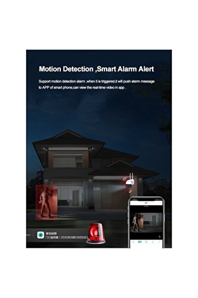 BabyToy Camera de supraveghere IP WIFI BabyToy™ iC-A5 Plus, 5MP, Exterior/Interior Rotativa, UltraHD 4K, C