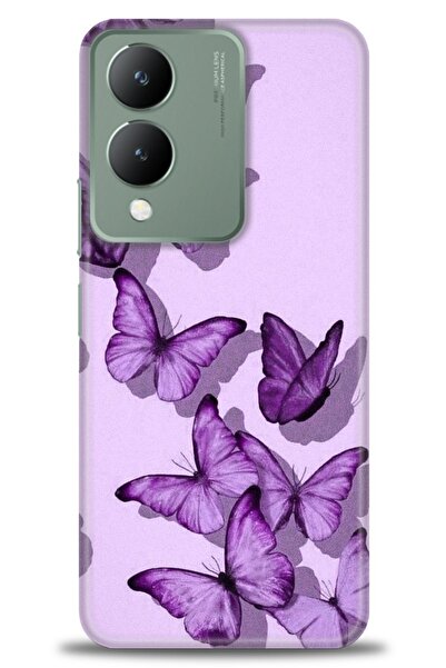 Rulet Aksesuar Vivo Y17S Compatible Hd Printed Silicone Case + Ceramic Screen...