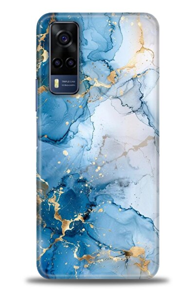 Rulet Aksesuar Vivo Y53S Compatible Hd Printed Silicone Case + Ceramic Screen...