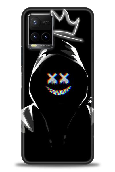 Rulet Aksesuar Vivo Y21S Compatible Hd Printed Silicone Case + Ceramic Screen...