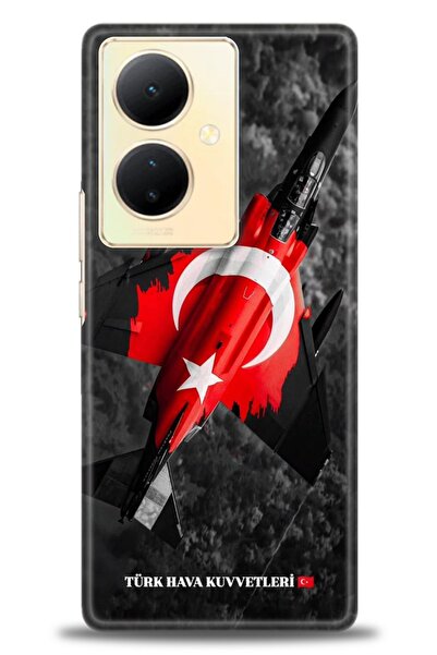 Rulet Aksesuar Vivo V29 Lite 5g Compatible Hd Printed Silicone Case + Ceramic...