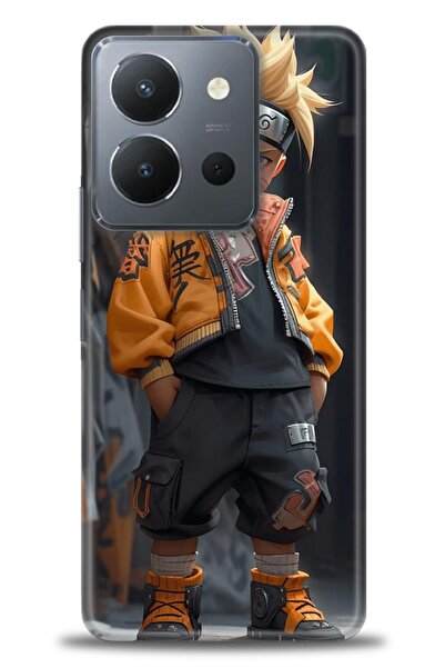 Rulet Aksesuar Vivo Y36 Compatible Hd Printed Silicone Case + Ceramic Screen ...