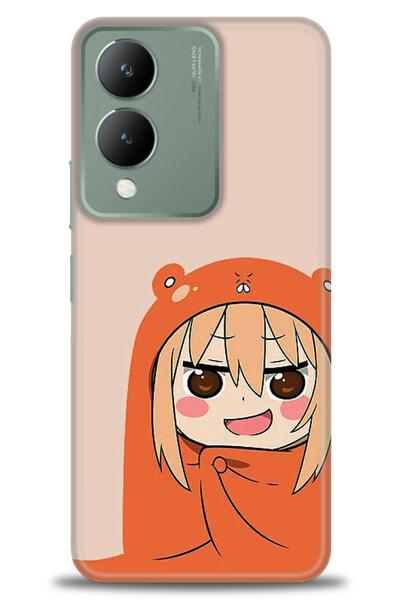 Rulet Aksesuar جراب سيليكون متوافق مع Vivo Y17S HD مطبوع + واقي شاشة سيراميك ...