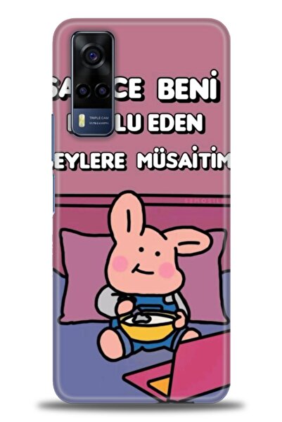 Rulet Aksesuar Vivo Y51 Compatible Hd Printed Silicone Case + Ceramic Screen ...