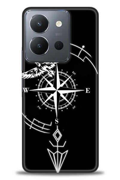 Rulet Aksesuar Vivo Y36 Compatible Hd Printed Silicone Case + Ceramic Screen ...