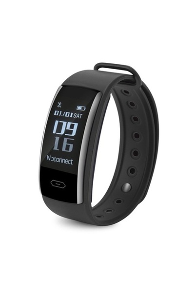 MoreFIT Fitness Bracelet QS90, BT 4.0, heart rate, tension, sleep management, OLED 0.96 inch, IP68 w