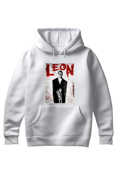 SVART WEAR Leon the Professional Designed Unisex High Quality Hooded Cotton Sweatshirt (Hoodie)