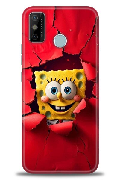 kılıfevreni غطاء متوافق مع هاتف Tecno Spark 6 Go A+ Plus HD مطبوع - غطاء من ا...