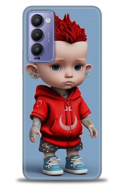 kılıfevreni حافظة متوافقة مع هاتف Tecno Camon 18 A+ Plus + واقي شاشة سيراميك ...