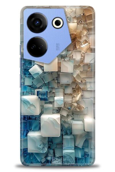 kılıfevreni حافظة تكنو كامون 20 برو 5G متوافقة مع A+ بلس + واقي شاشة سيراميك ...