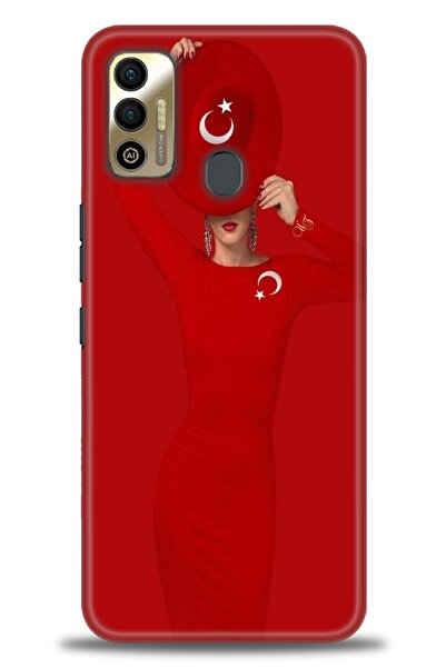 kılıfevreni غطاء متوافق مع هاتف Tecno Spark 7T A+ Plus غطاء HD مطبوع - غطاء م...