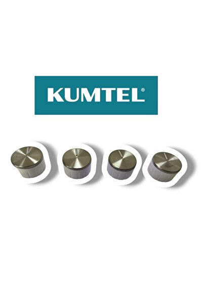 KUMTEL beyaz ocak dugmesi 4 adet takımı