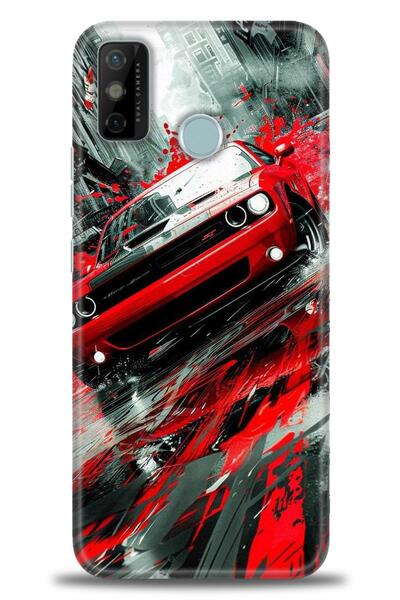 kılıfevreni غطاء متوافق مع هاتف Tecno Spark 6 Go A+ Plus غطاء HD مطبوع - غطاء...