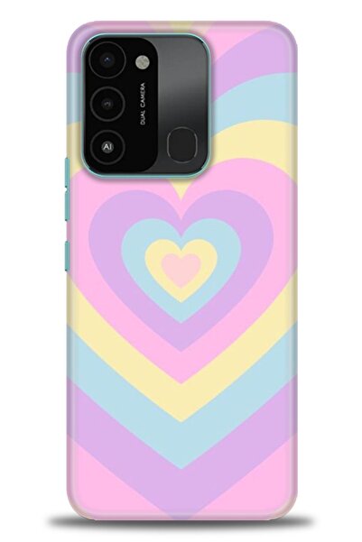 kılıfevreni غطاء متوافق مع هاتف Tecno Spark 8C A+ Plus غطاء HD مطبوع - غطاء م...