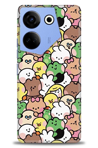 kılıfevreni حافظة تكنو كامون 20 برو 5G متوافقة مع A+ بلس + واقي شاشة سيراميك ...