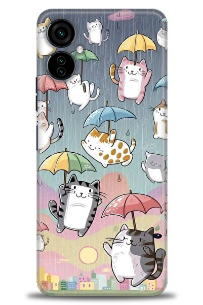 kılıfevreni غطاء متوافق مع هاتف Tecno Camon 19 Neo A+ Plus غطاء HD مطبوع - غط...