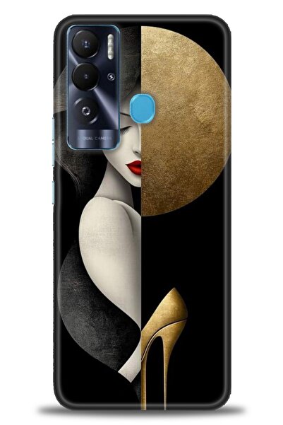 kılıfevreni غطاء تكنو بوفا نيو المتوافق مع A+ Plus غطاء HD مطبوع - غطاء سيليك...