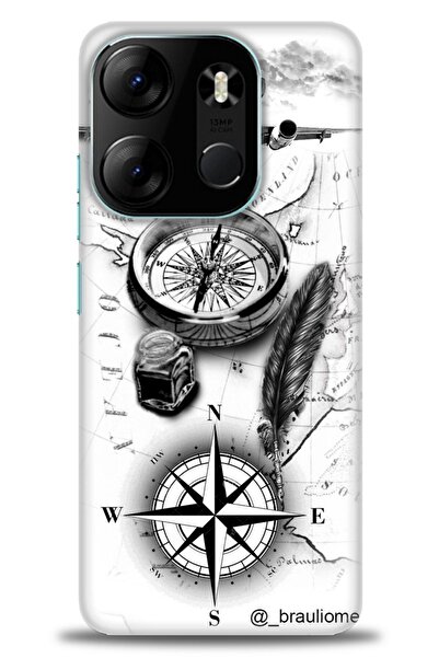 kılıfevreni غطاء متوافق مع هاتف Tecno Spark Go 2023 A+ Plus HD مطبوع - غطاء م...