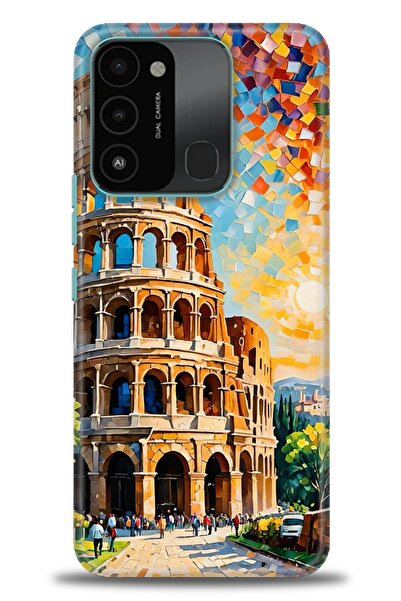 kılıfevreni غطاء متوافق مع هاتف Tecno Spark 8C A+ Plus غطاء HD مطبوع - غطاء م...