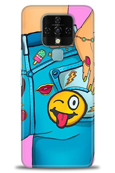 kılıfevreni حافظة متوافقة مع هاتف Tecno Camon 16 A+ Plus + واقي شاشة سيراميك ...