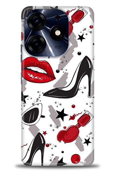 kılıfevreni غطاء متوافق مع هاتف Tecno Spark 10 Pro A+ Plus HD مطبوع - غطاء سي...