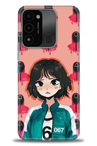 kılıfevreni غطاء متوافق مع هاتف Tecno Spark 8C A+ Plus HD مطبوع - غطاء من الس...