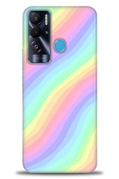 kılıfevreni غطاء تكنو بوفا نيو المتوافق مع A+ Plus غطاء HD مطبوع - غطاء سيليك...