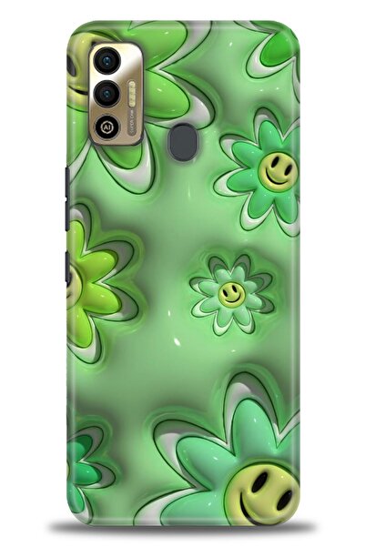 kılıfevreni غطاء متوافق مع هاتف Tecno Spark 7T A+ Plus HD مطبوع - غطاء من الس...