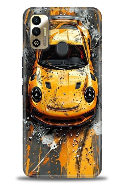 kılıfevreni غطاء متوافق مع هاتف Tecno Spark 7T A+ Plus HD مطبوع - غطاء من الس...