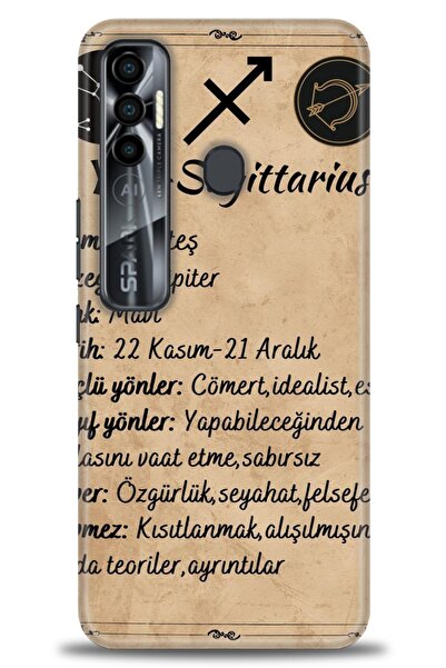 kılıfevreni غطاء متوافق مع هاتف Tecno Spark 7 Pro A+ Plus غطاء HD مطبوع - غطا...