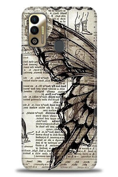 kılıfevreni غطاء متوافق مع هاتف Tecno Spark 7T A+ Plus HD مطبوع - غطاء من الس...